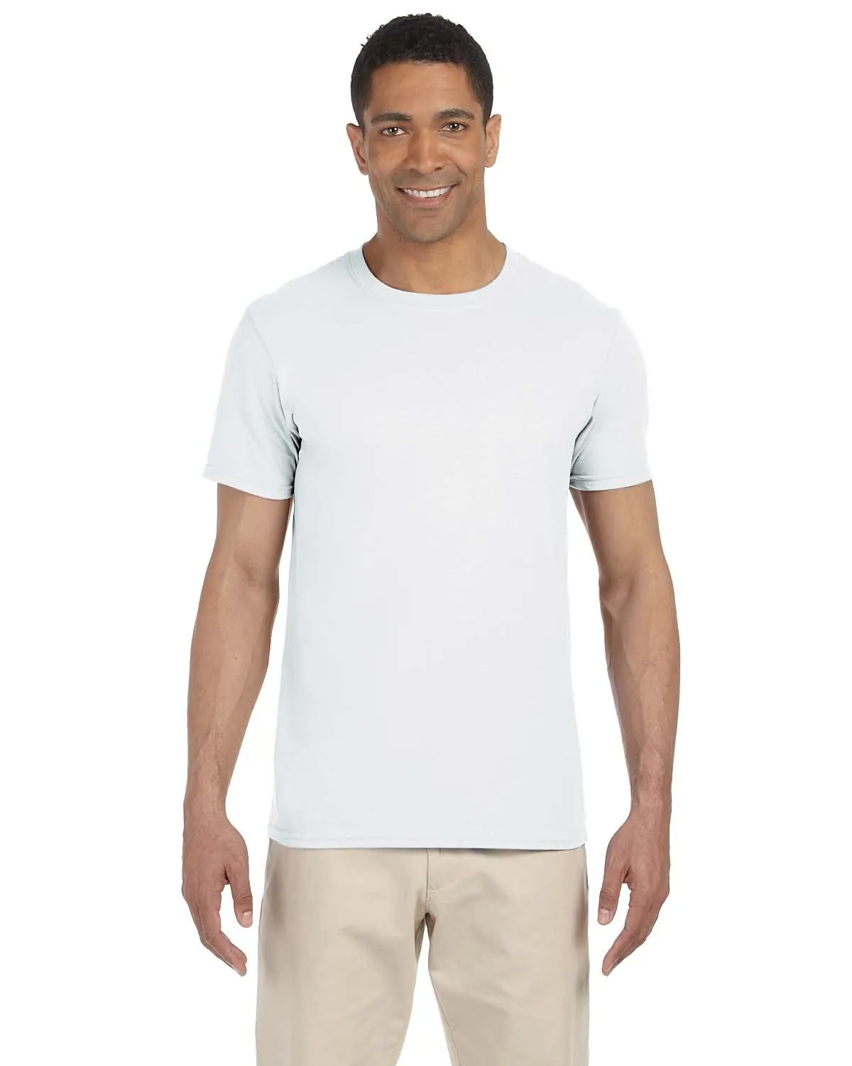 Gildan G640 Adult Softstyle 4.5 oz T-Shirt Minimal Style Trend