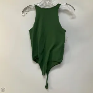 Bodysuit By Free People In Green, Size: Xs organic cotton bodysuit long torso bodysuit