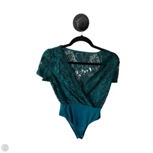 smart casual bodysuit affordable bodysuit Bodysuit By Shein In Green, Size: Xs