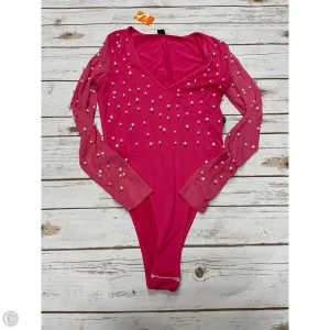 designer bodysuit Bodysuit By Shein In Pink, Size: S