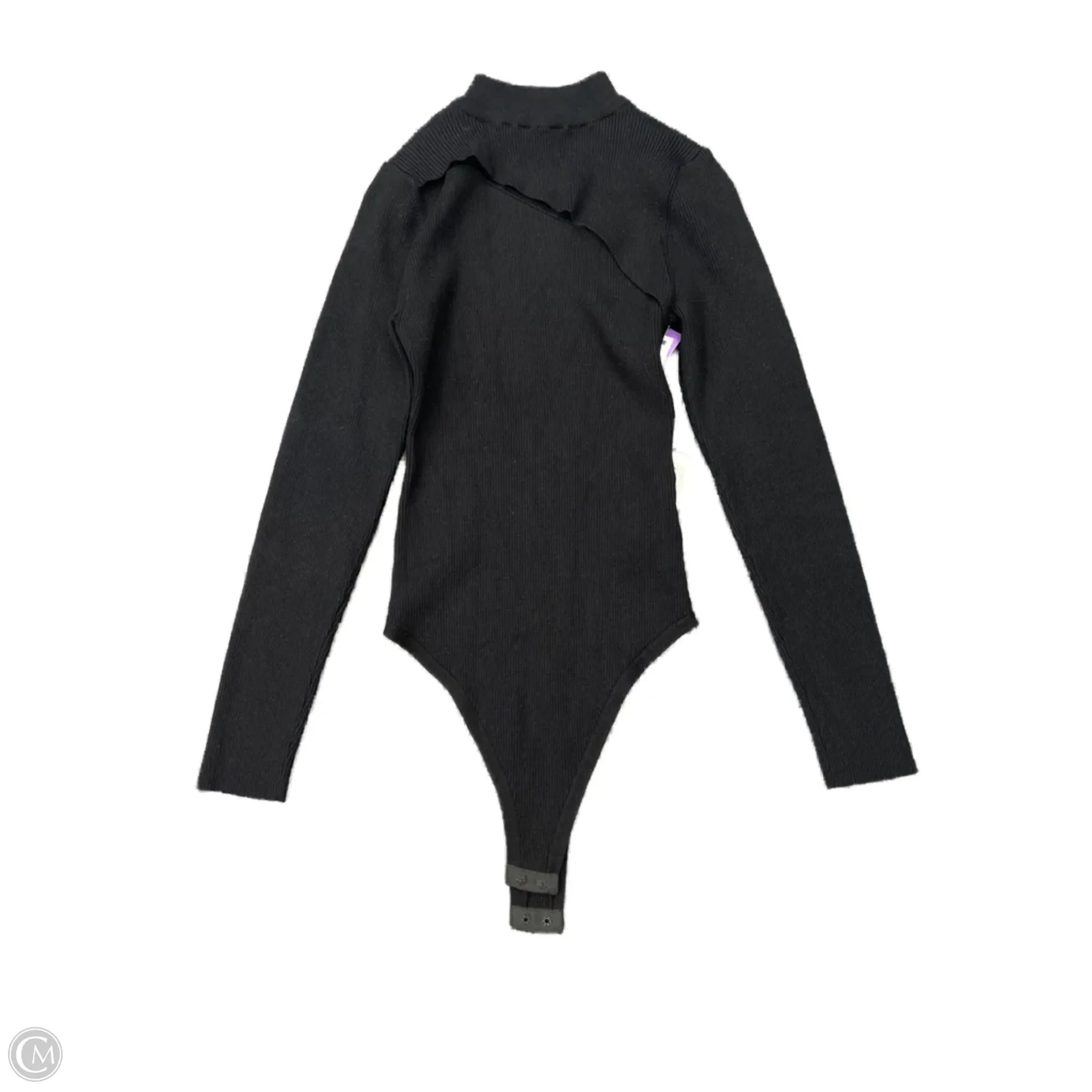 basic bodysuit plus size bodysuit Bodysuit By Astr In Black, Size: S
