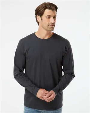 Simple Yet Cozy Microfiber texture SoftShirts 420 Organic Long Sleeve T-Shirt