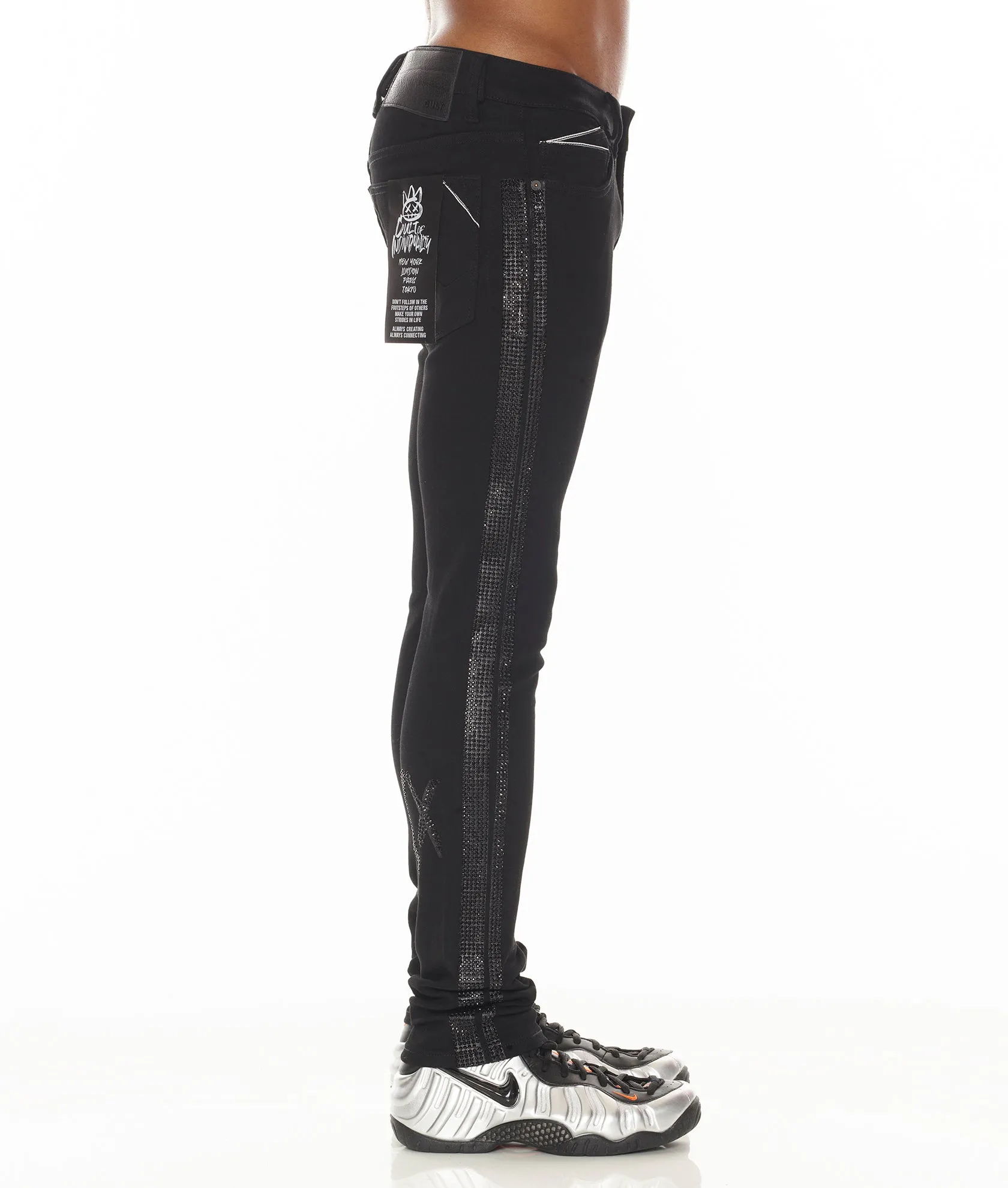 PUNK SUPER SKINNY IN CRYSTAL High Durability Thread All Fit Use