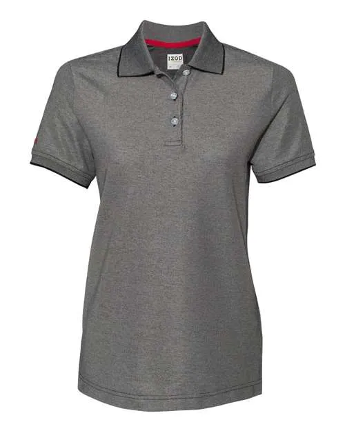 IZOD 13GK462 Women's Advantage Performance Polo Soft Texture Stretch Comfort