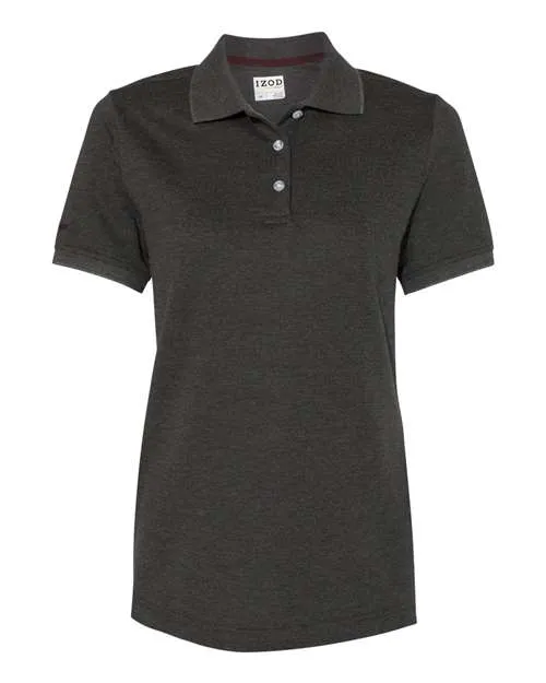 IZOD 13GK462 Women's Advantage Performance Polo Polo Collar Relaxed Wearable