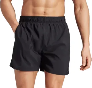 adidas Solid CLX Mens Swim Shorts - Black Body Hugging Technology Torsion Control Padding