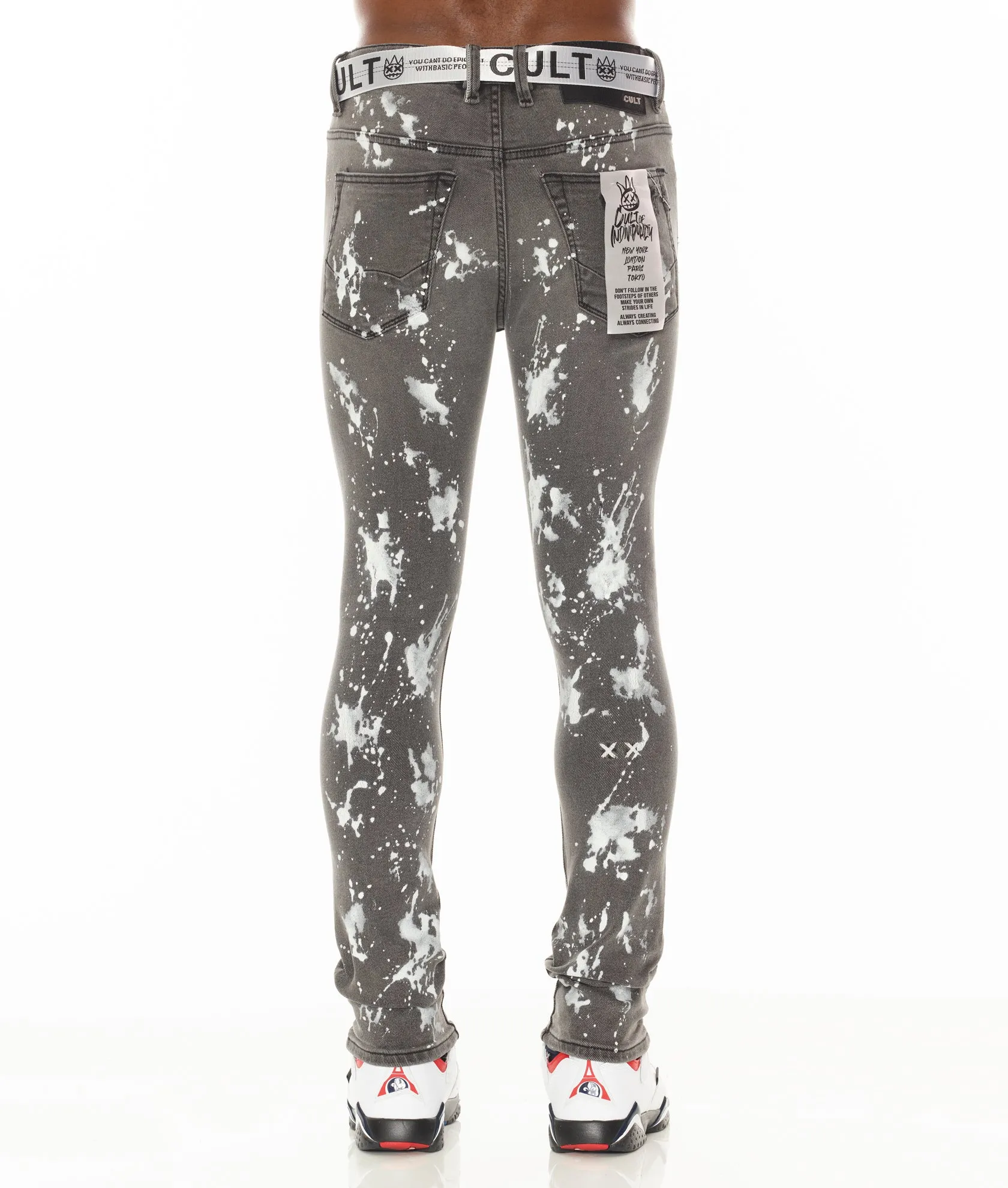 PUNK SUPER SKINNY IN CINDER Street Essential Street Style