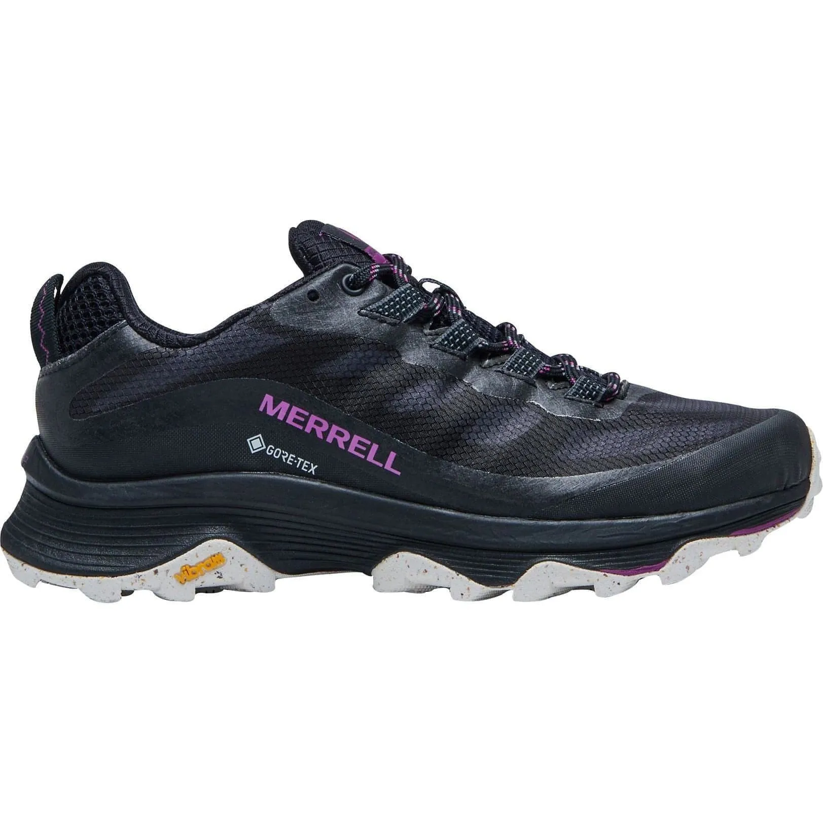 Trail Stamina Merrell Moab Speed GORE-TEX Womens Walking Shoes - Black