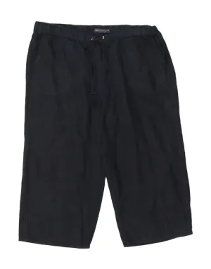 birthday celebration Team Building MARKS & SPENCER Womens Bermuda Shorts UK 16 Large Black Linen