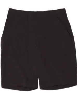 Relaxed Vibe EDDIE BAUER Womens Chino Shorts US 2 XS W22 Black Nylon