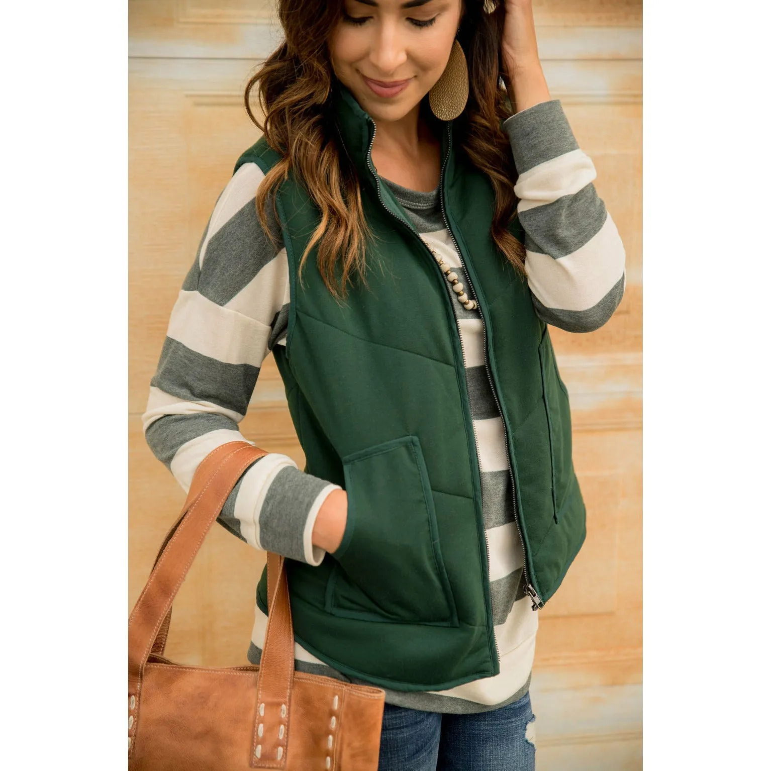 Betsey's V Vest man made Bonded Seam Technology