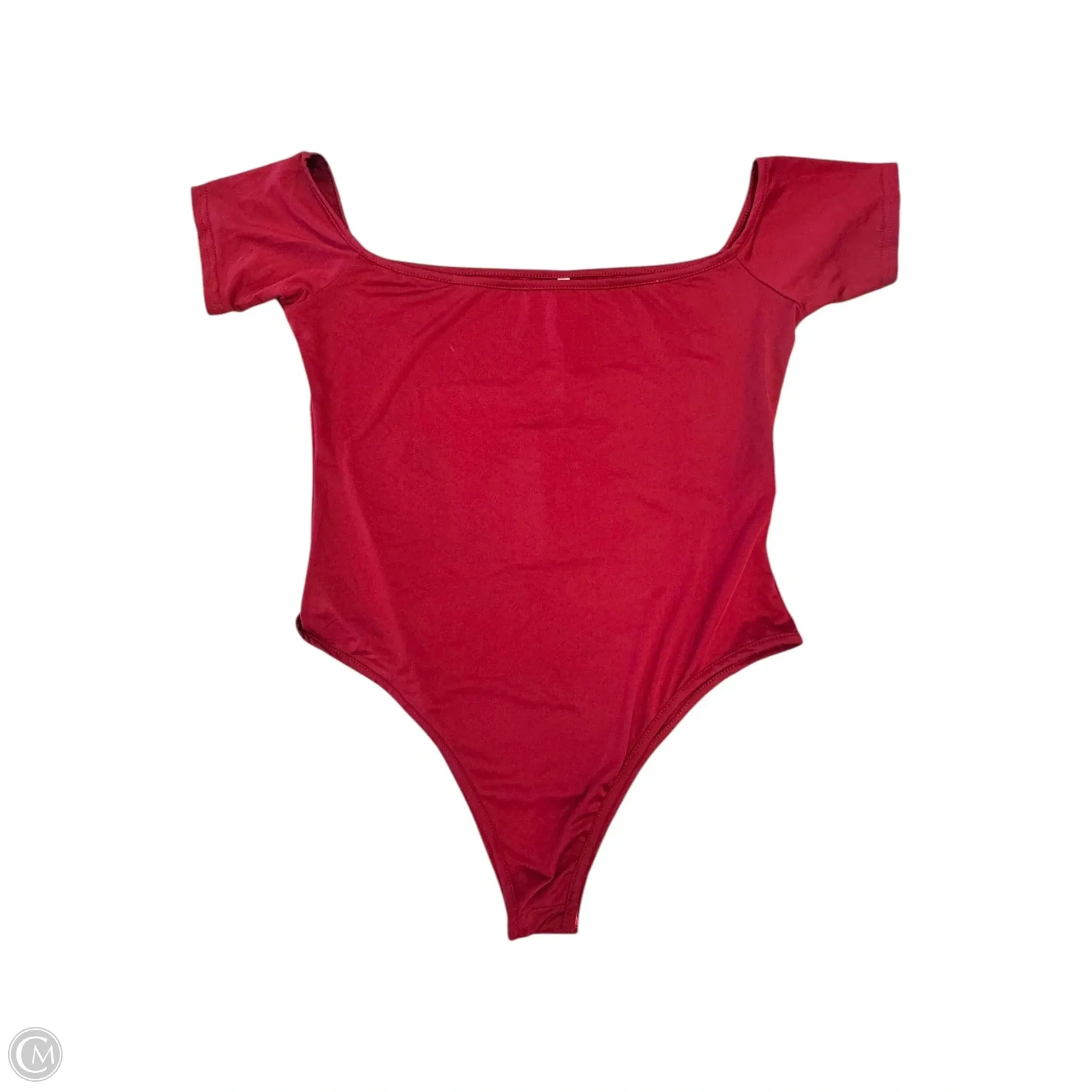 Bodysuit By Clothes Mentor In Red, Size: L girls bodysuit bodysuit with trousers
