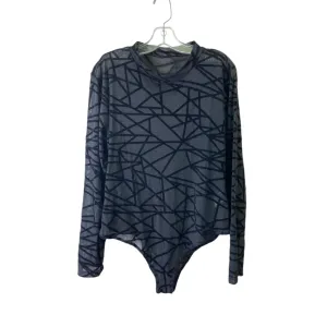 Bodysuit By Shein In Black, Size:2L professional bodysuit long torso bodysuit