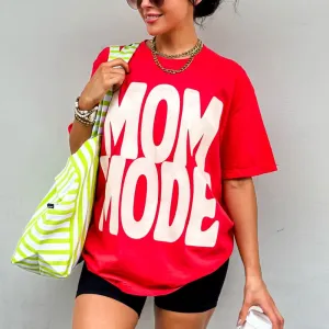 Bold Mom Mode Tee OdorResistant Technology Cycling endurance