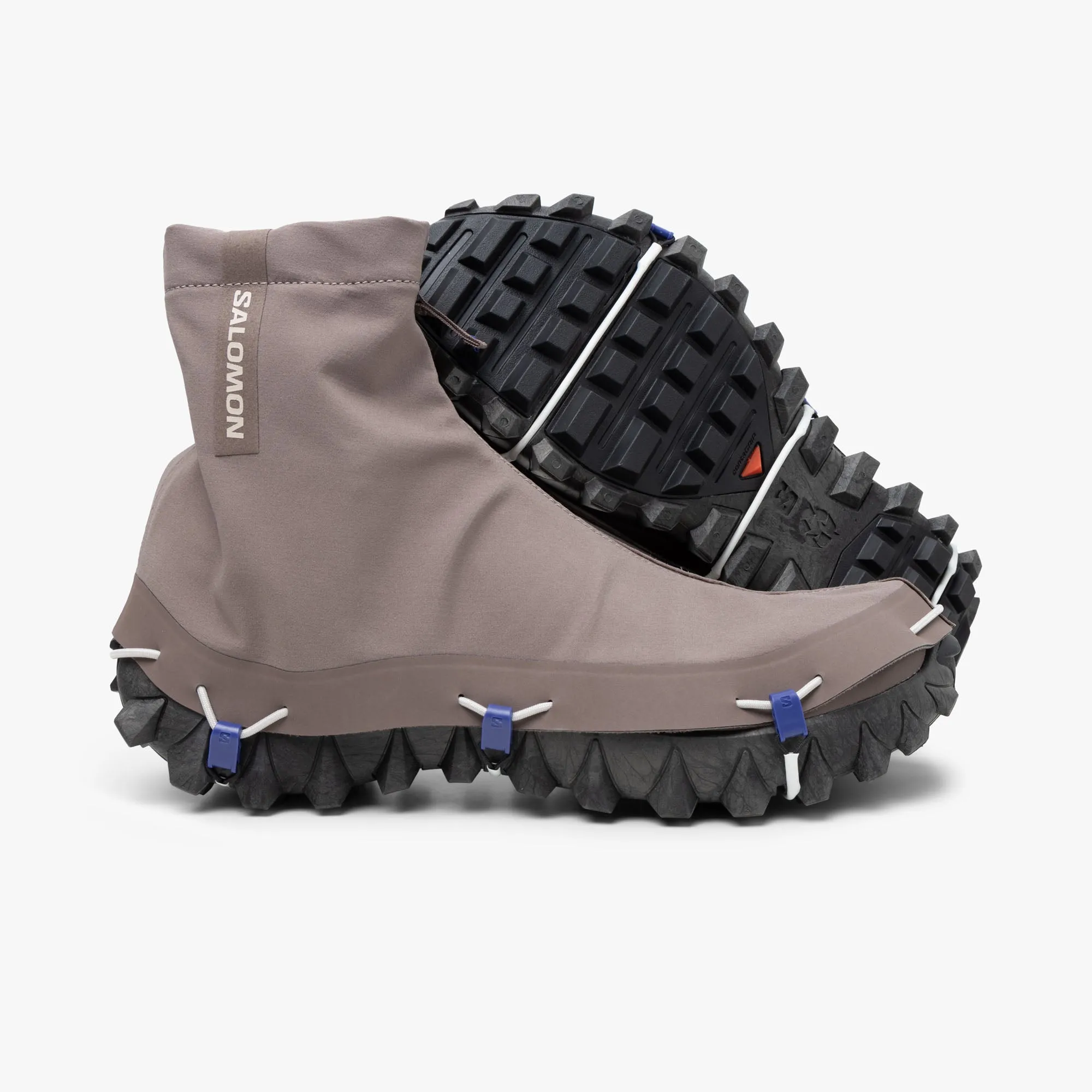 Salomon Snowclog Advanced Iron / Silver Cloud / Clematis Blue Protection Against Rocks Support Line