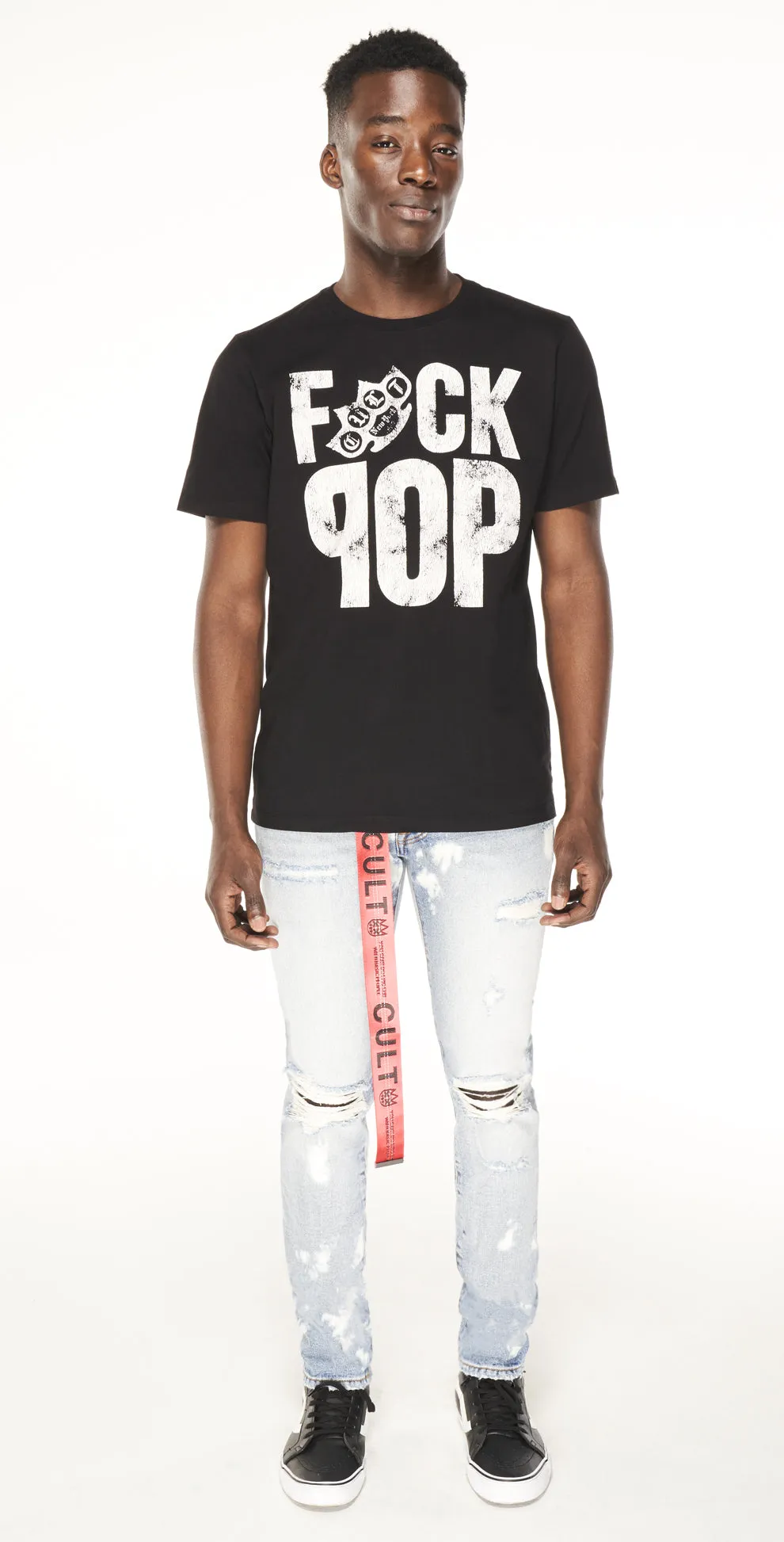 Yearlong Fit Slim Family Style Daily Wear PUNK SUPER SKINNY STRETCH IN BLEACH