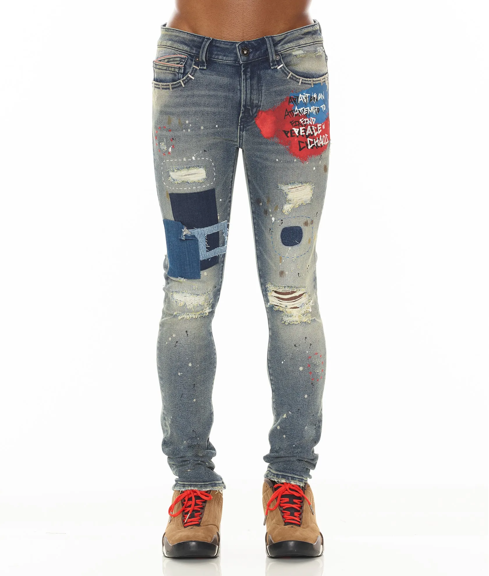 Smooth Style PUNK SUPER SKINNY IN BASQ