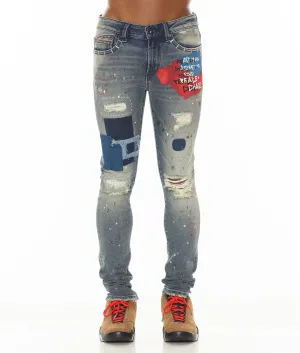 Smooth Style PUNK SUPER SKINNY IN BASQ