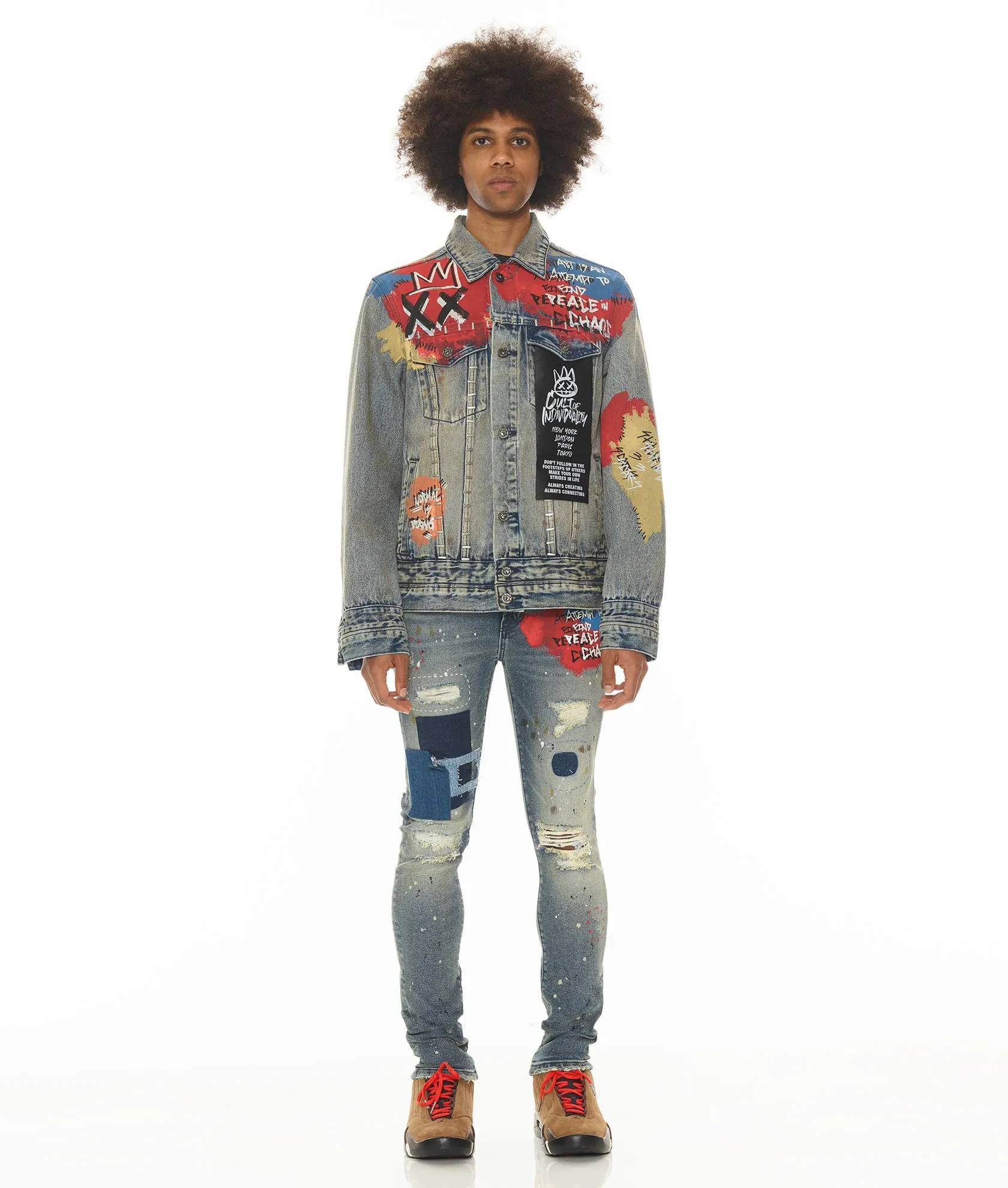 PUNK SUPER SKINNY IN BASQ Eco Friendly Chill Outfit Road Trip Breathable Classic Wear Eco Friendly
