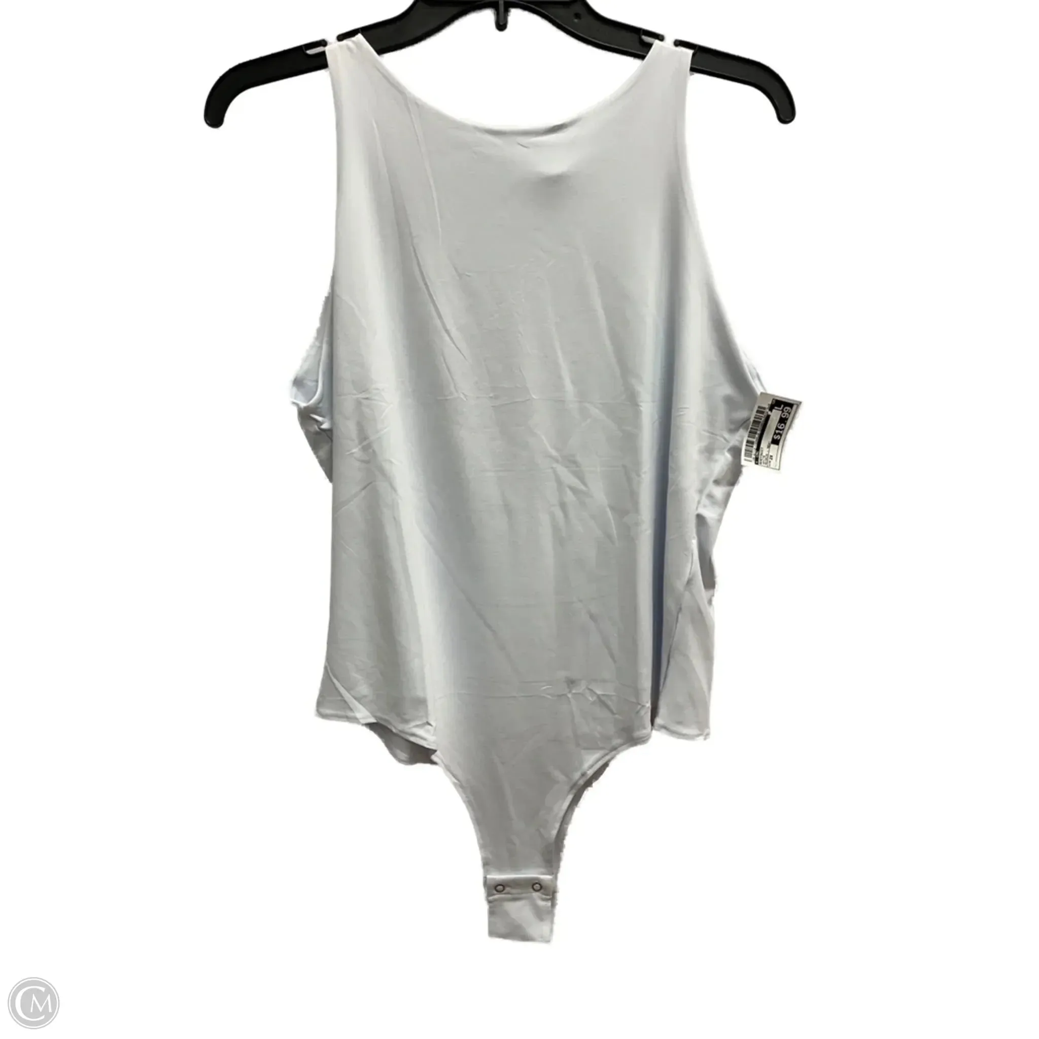 Bodysuit By Cmc In White, Size: 2x two piece bodysuit
