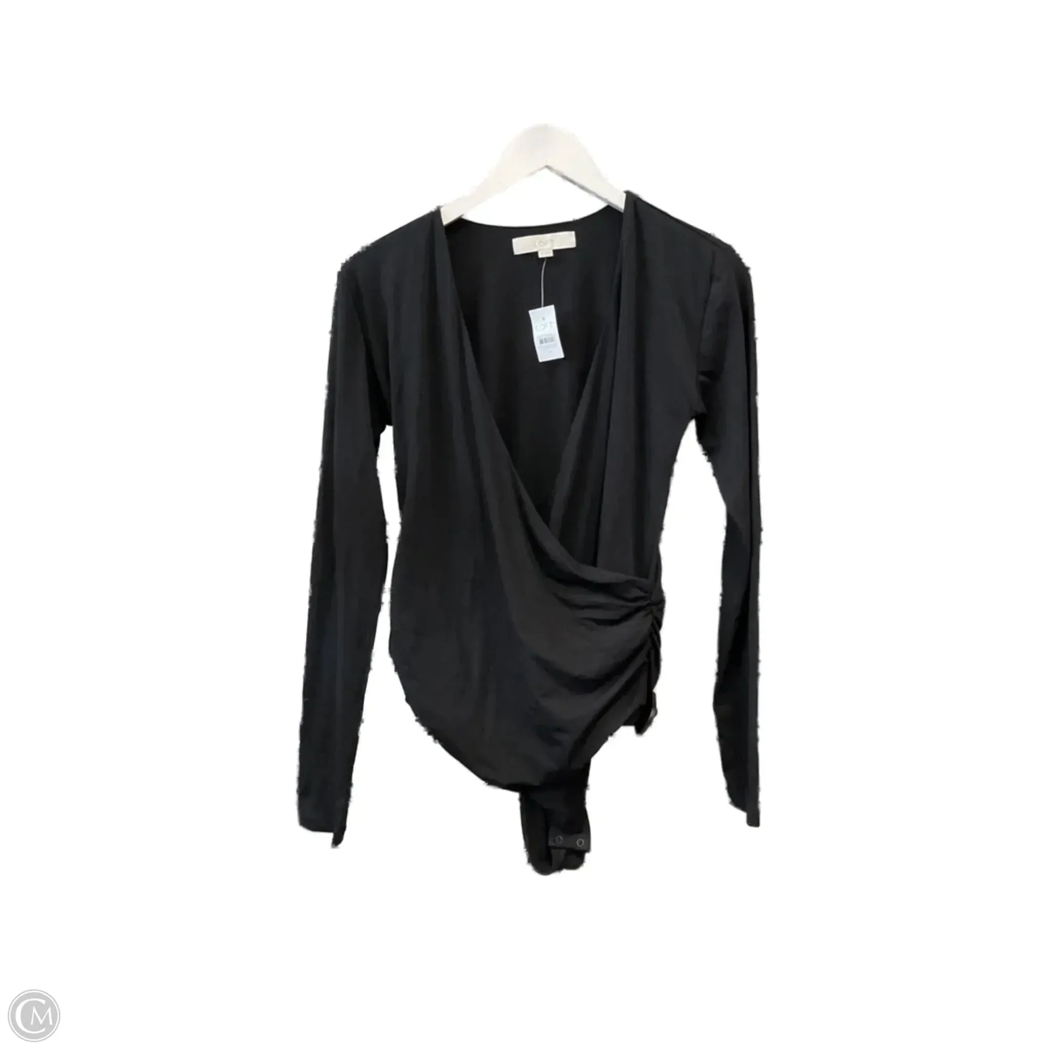 beige bodysuit luxury bodysuit Bodysuit By Loft In Black, Size: M