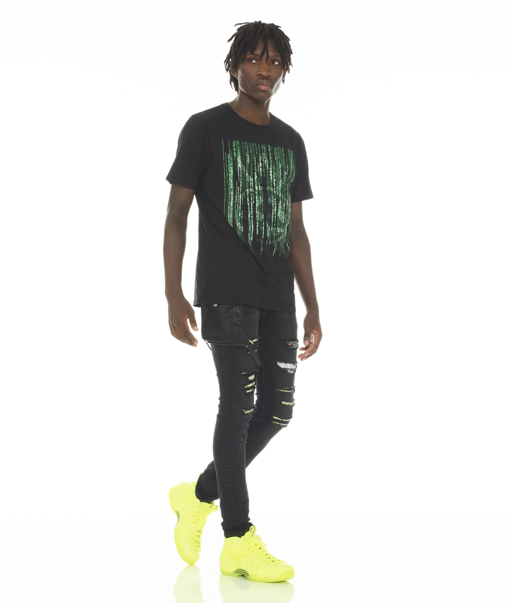 Recycled Material PUNK SUPER SKINNY IN GRADIENT