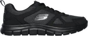 Odor Resistant Technology Carbon Fiber Reinforced Skechers Track Bucolo Mens Training Shoes - Black