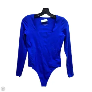 Bodysuit By Everlane In Blue, Size: S glam bodysuit celebrity style bodysuit