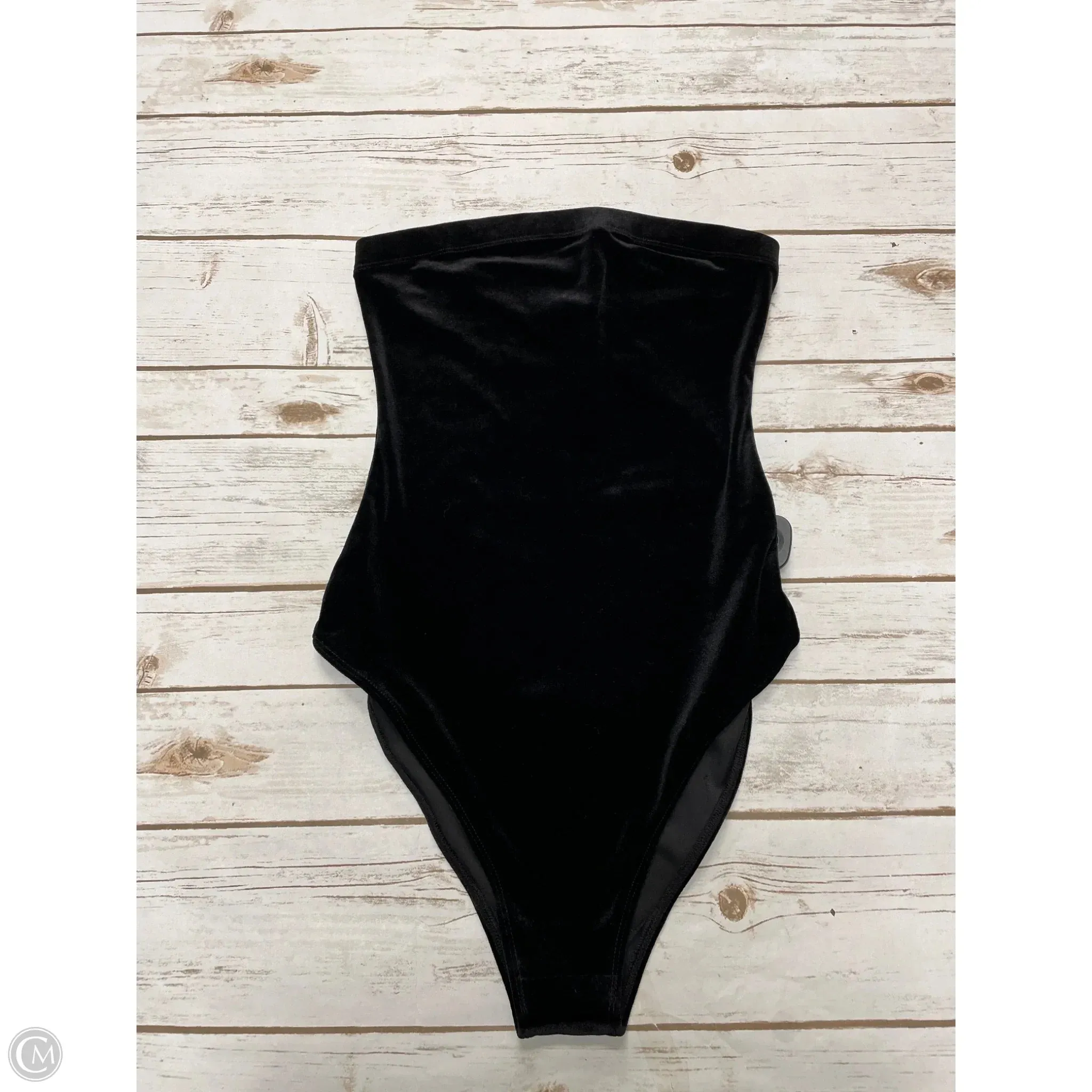 Bodysuit By Urban Outfitters In Black, Size: S backless bodysuit nude bodysuit
