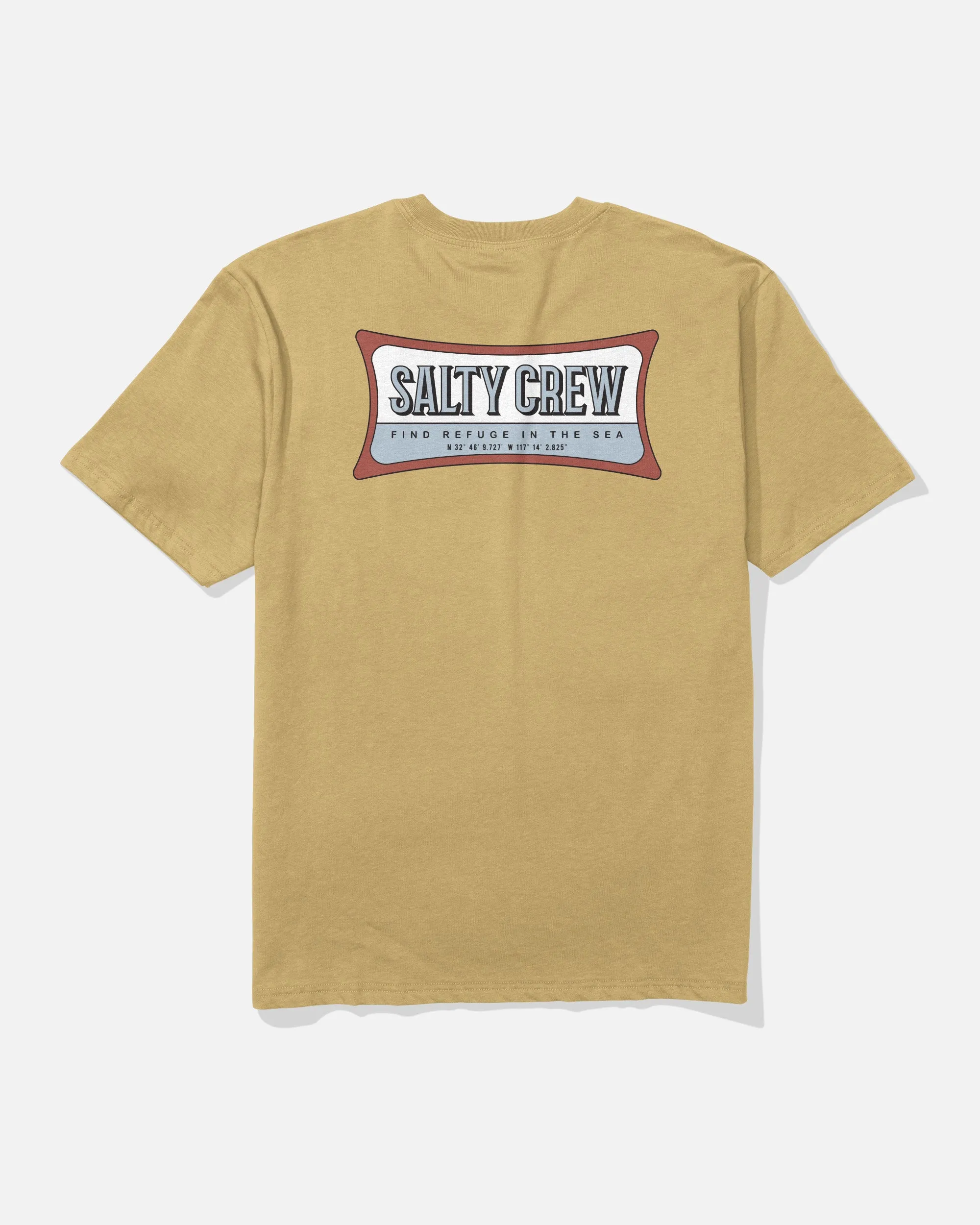 Essential Classic Tee - Mineral Yellow Lightweight Shirt Breathable and Comfortable