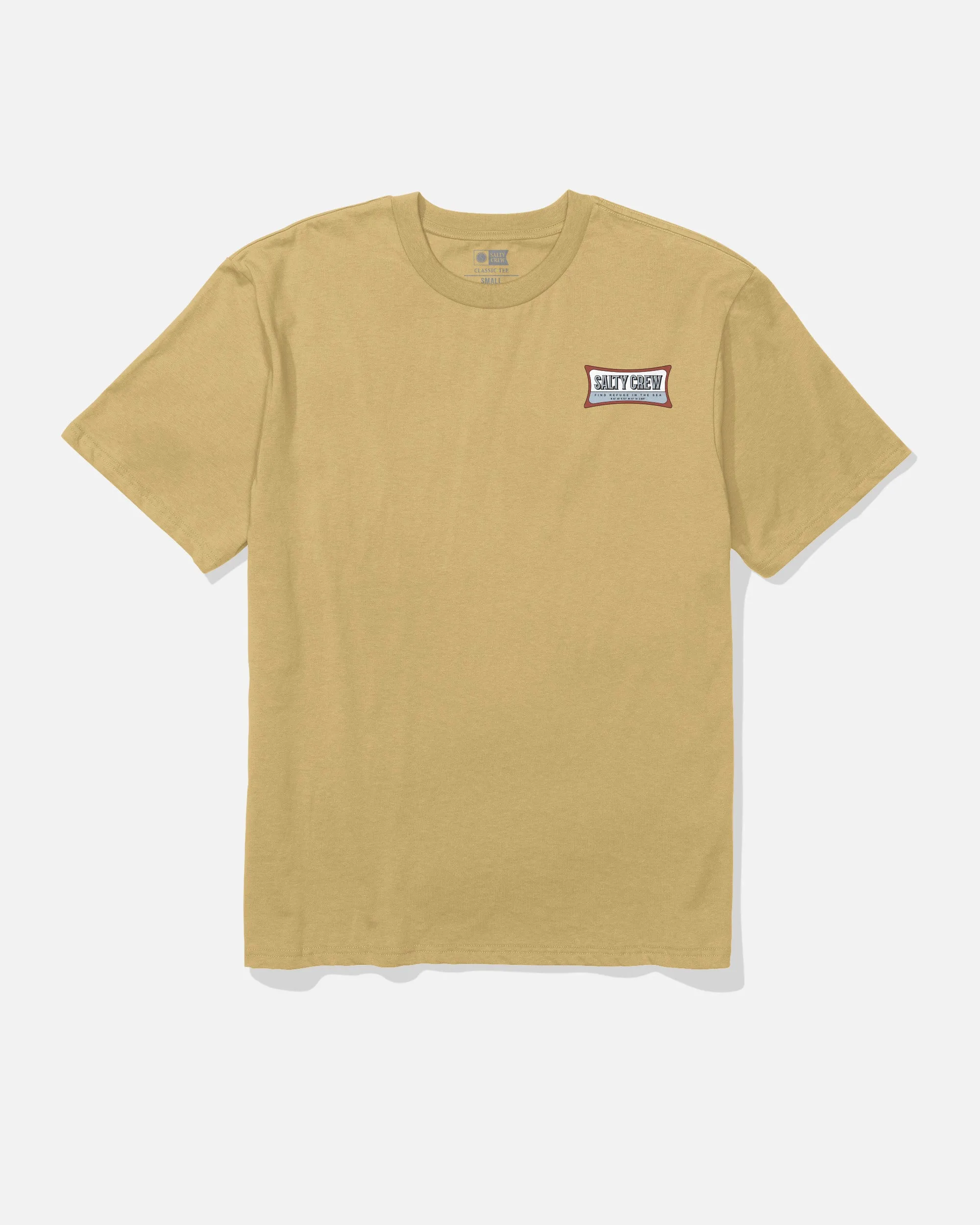 tall size Holiday Style Essential Classic Tee - Mineral Yellow