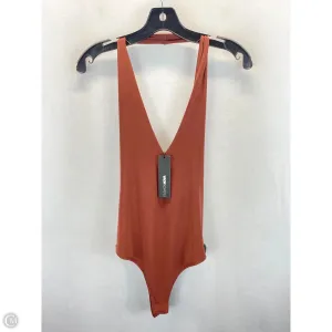 Bodysuit By Fashion Nova In Brown, Size: L holiday bodysuit training bodysuit