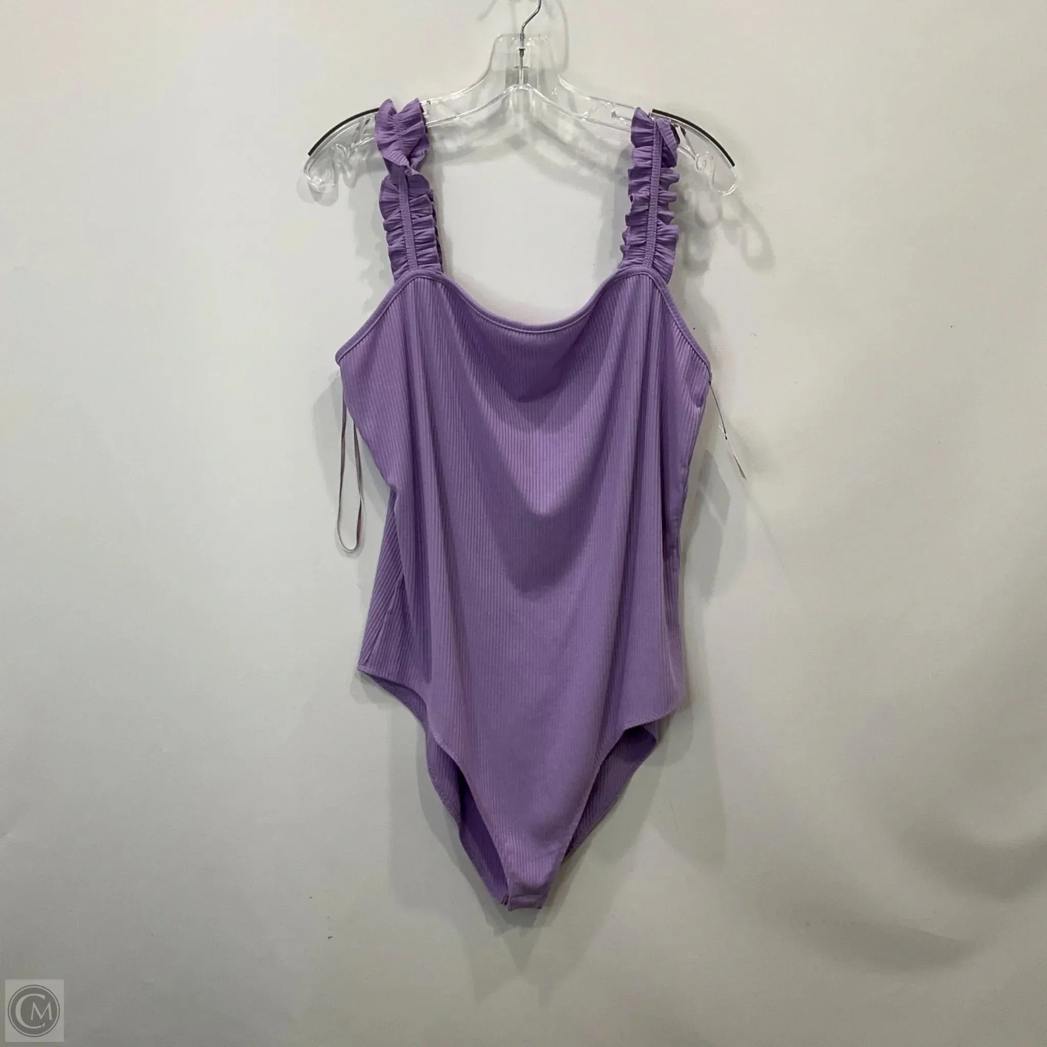 Bodysuit By Gilli In Purple, Size: 2x curve bodysuit white bodysuit
