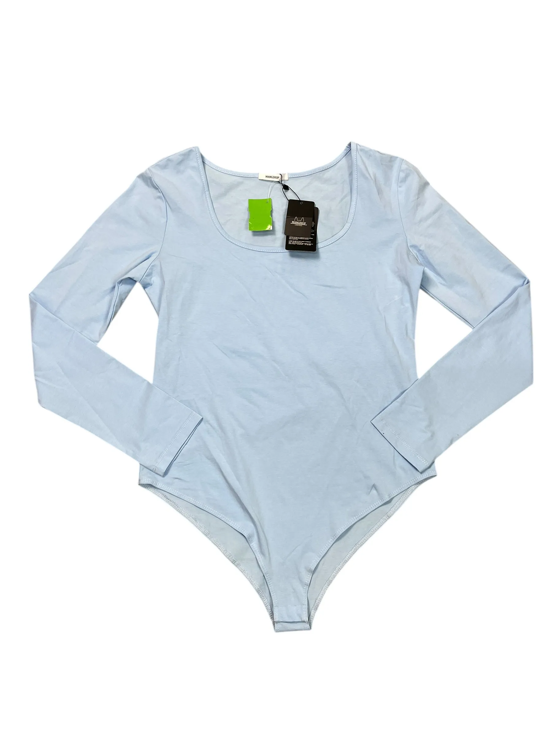 Bodysuit By MANGDIUP In Blue, Size:L training bodysuit airport outfit bodysuit