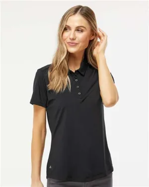 Summer Vacation Stretchable Fabric Adidas A515 Women's Ultimate Solid Polo
