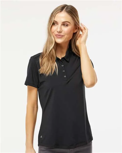 Summer Vacation Stretchable Fabric Adidas A515 Women's Ultimate Solid Polo
