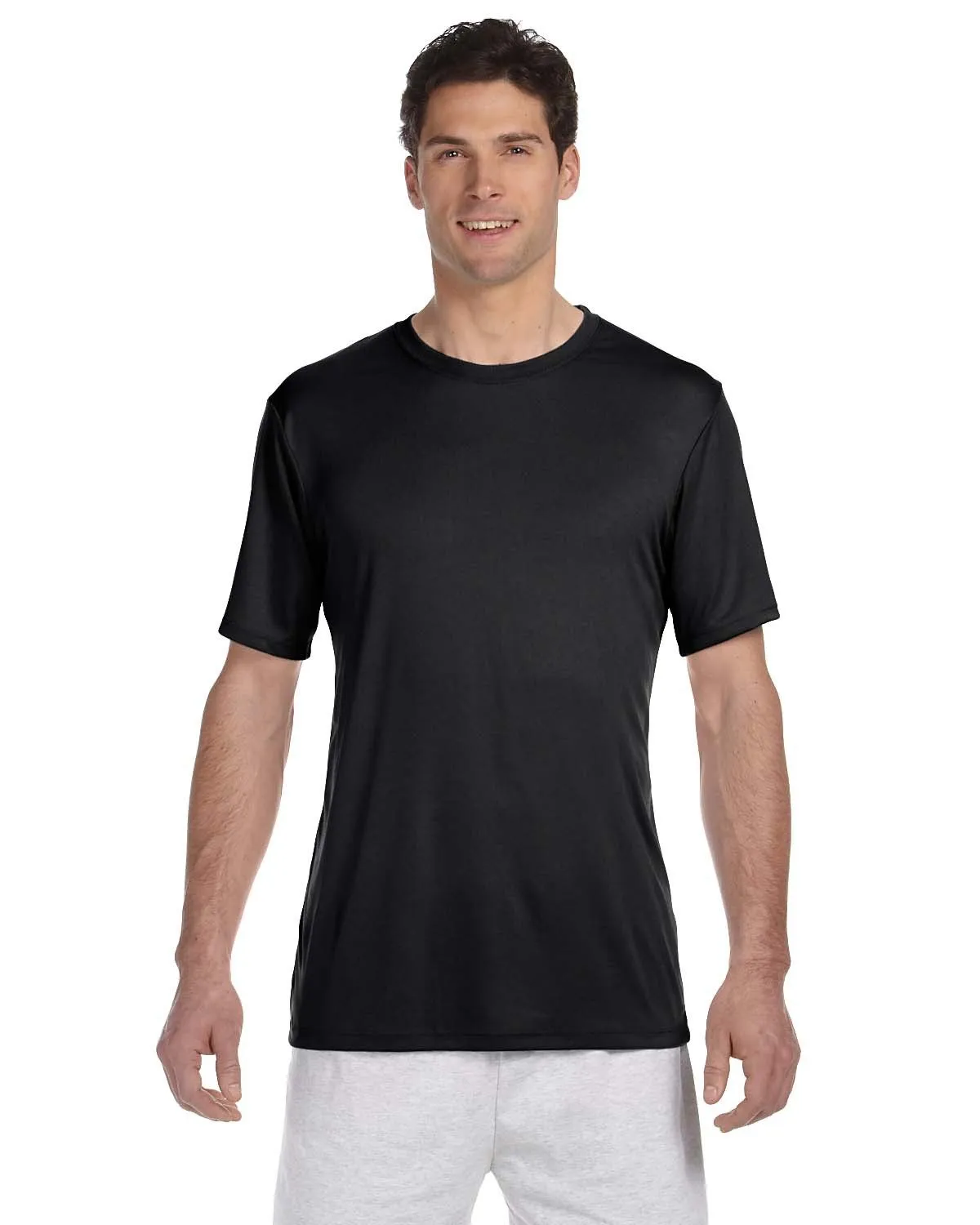 Lightweight Material LongLastingColor Hanes 4820 Adult Cool DRI with FreshIQ T-Shirt