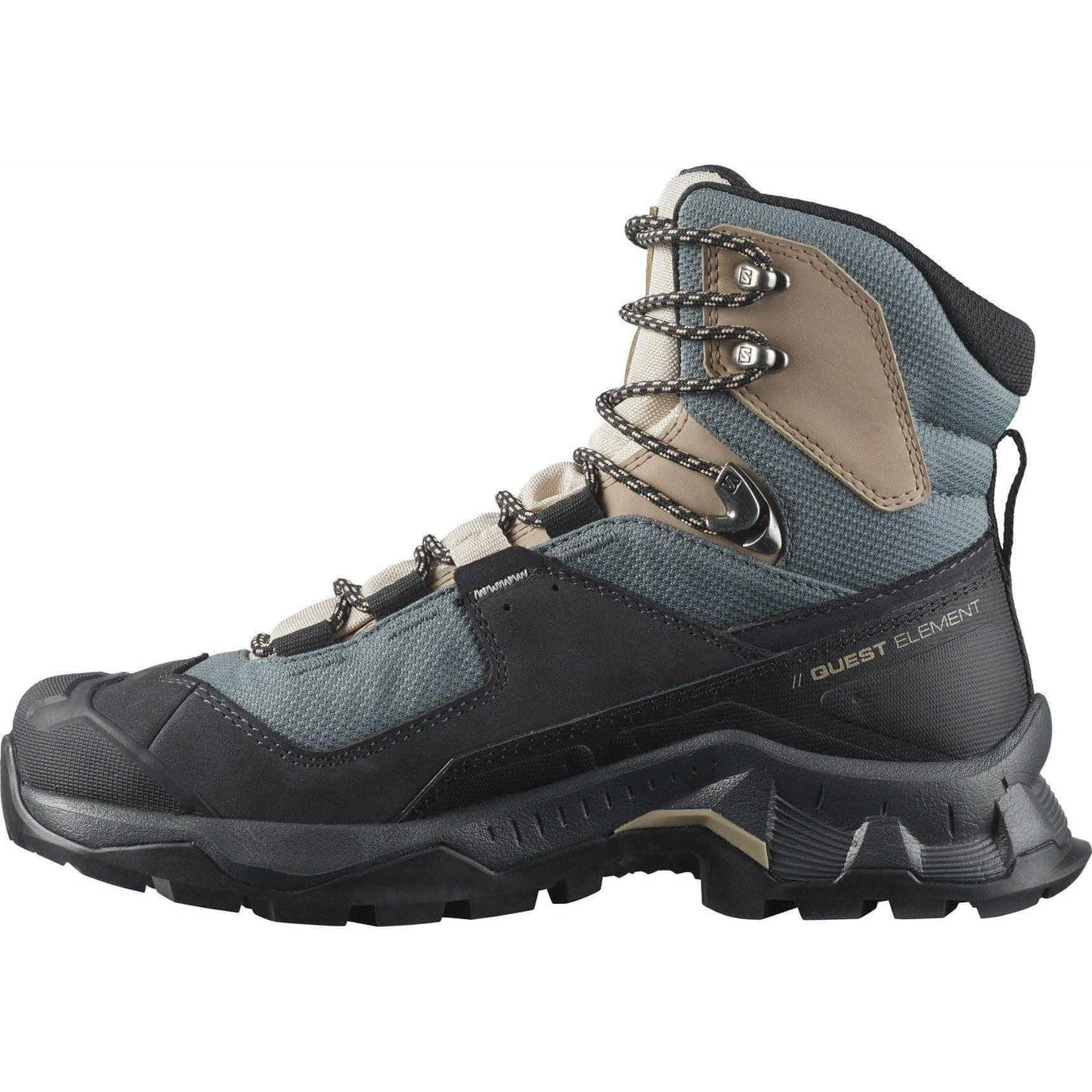 Salomon Quest Element GORE-TEX Womens Walking Boots - Grey Water Repellant