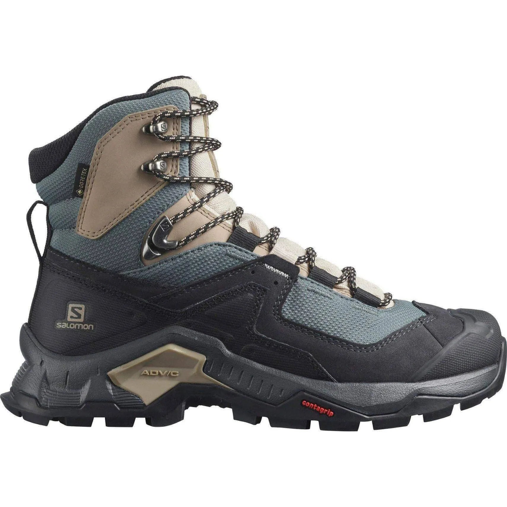 Hike Comfort Salomon Quest Element GORE-TEX Womens Walking Boots - Grey