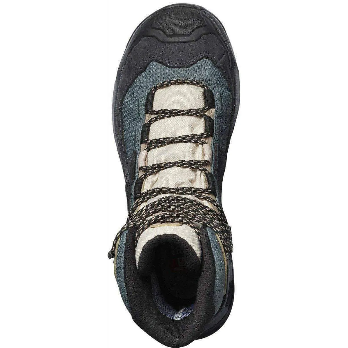Dry Trail Hardy Construction Salomon Quest Element GORE-TEX Womens Walking Boots - Grey