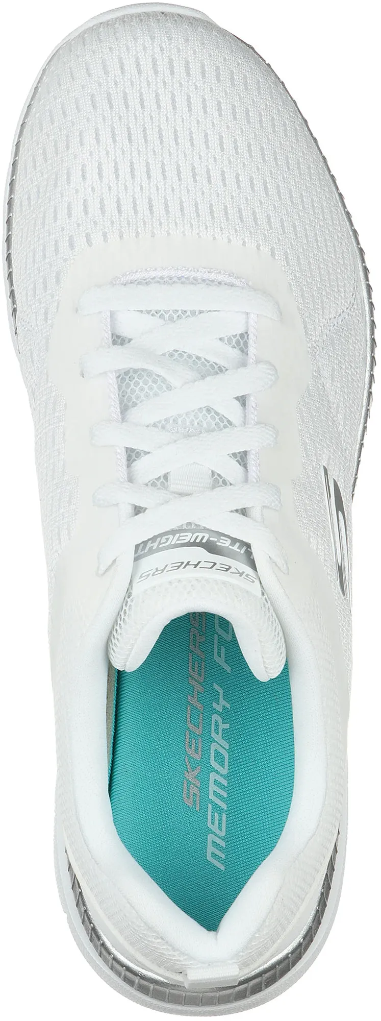 Skechers Bountiful Womens Training Shoes - White Comfortable Outsole Comfortable Run