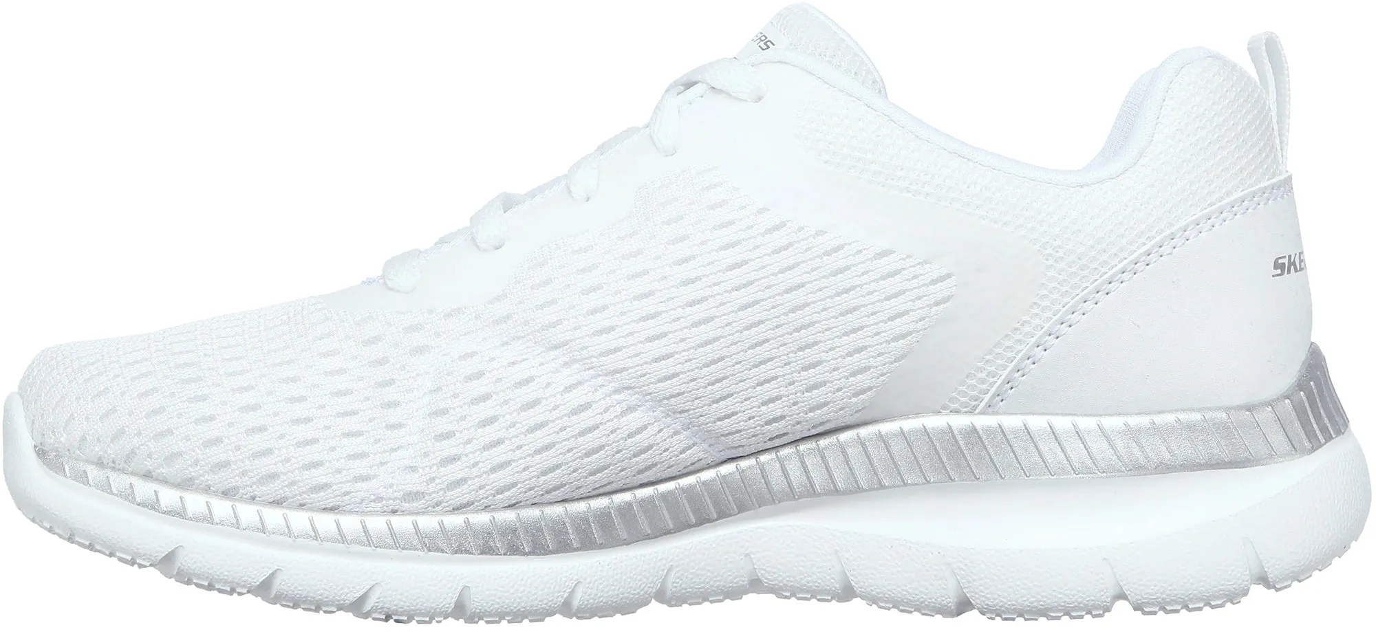 Maximum Support Skechers Bountiful Womens Training Shoes - White