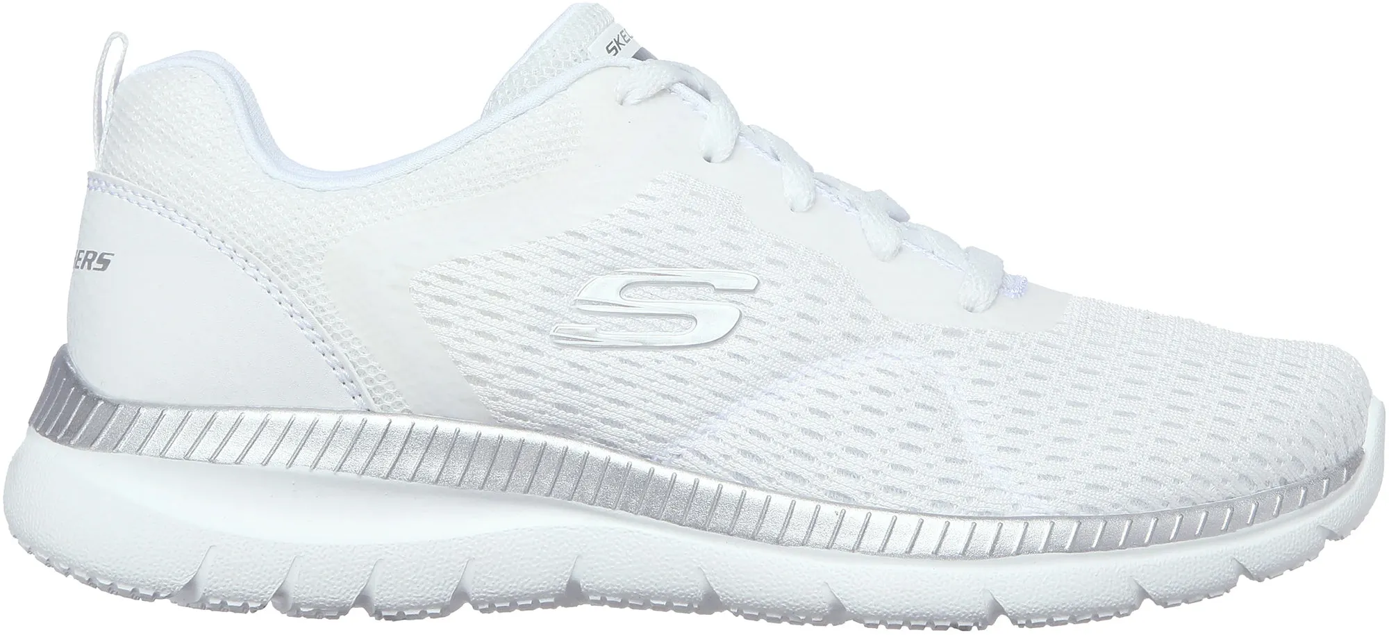 Skechers Bountiful Womens Training Shoes - White All-weather sole