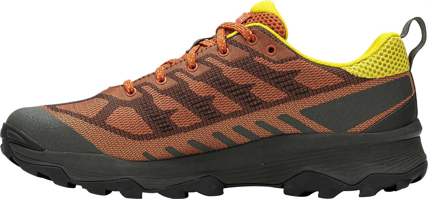 Merrell Speed Eco Waterproof Mens Walking Shoes - Orange Power Step Waterproof Protection