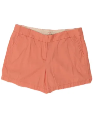 J. CREW Womens Chino Shorts US 14 XL W36  Pink Cotton wrinkle free Versatile Clothing