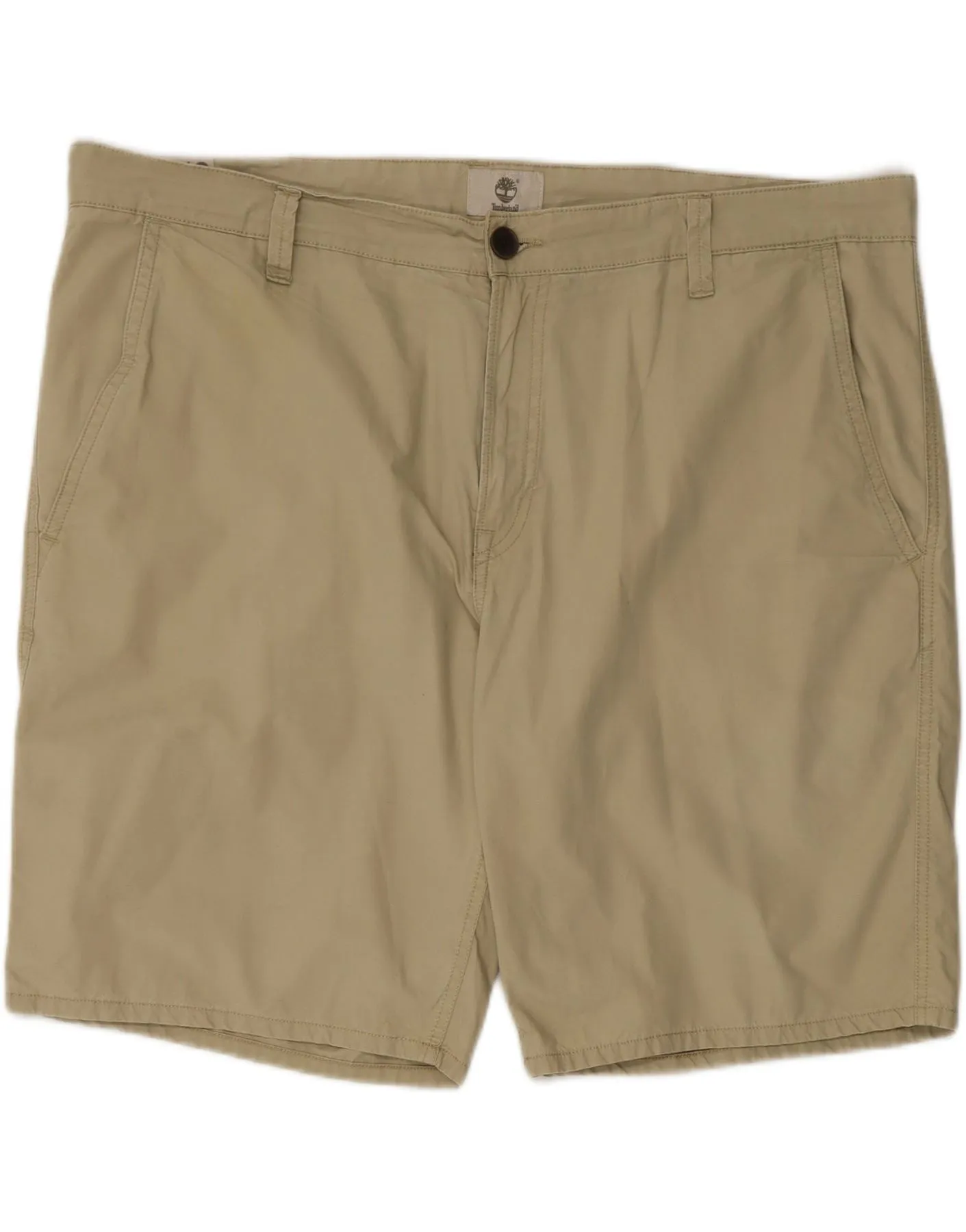 Dynamic Performance TIMBERLAND Mens Chino Shorts W40 XL Beige Cotton