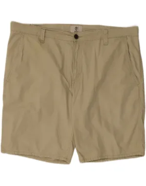 Dynamic Performance TIMBERLAND Mens Chino Shorts W40 XL Beige Cotton