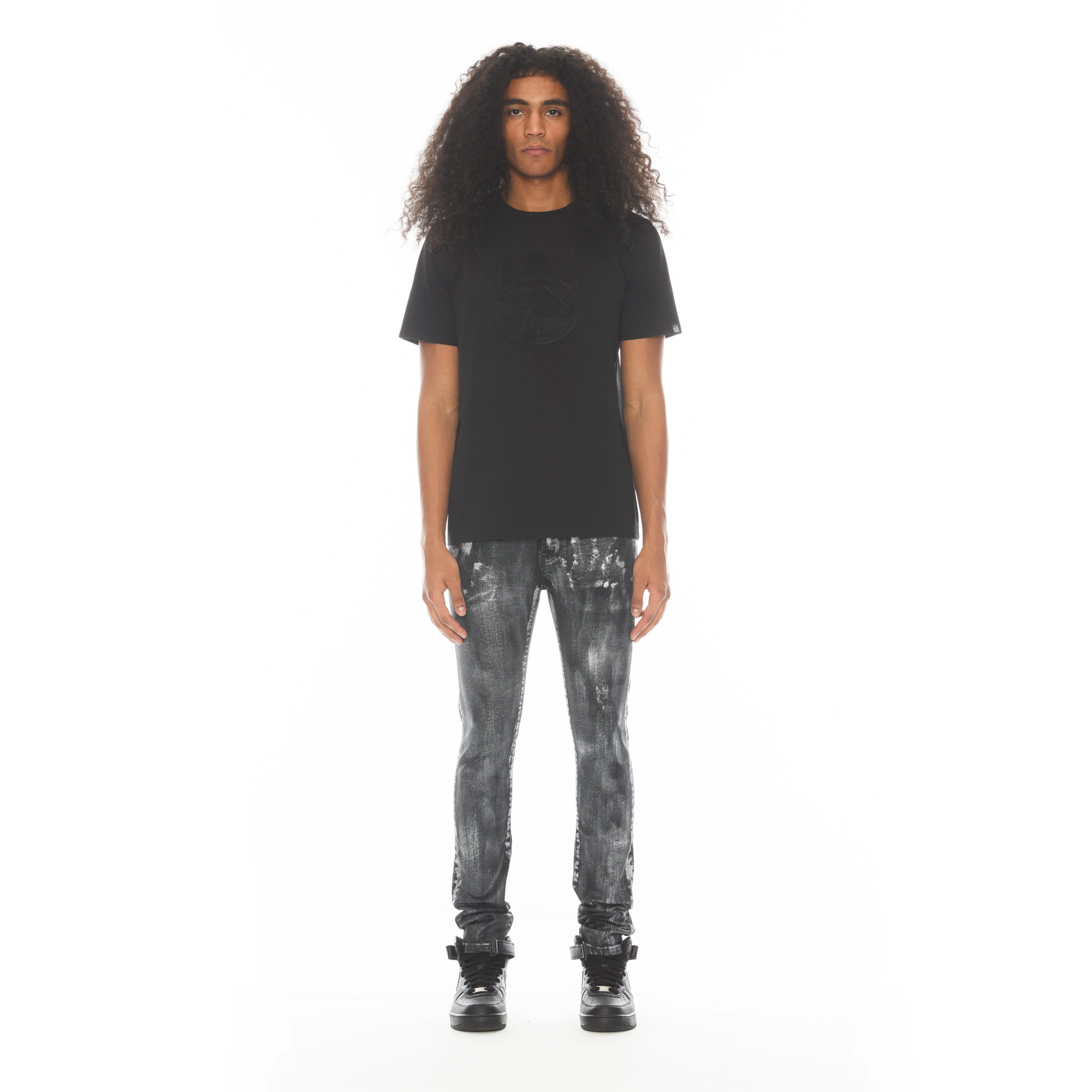 PUNK SUPER SKINNY IN PHANTOM Lightweight Denim