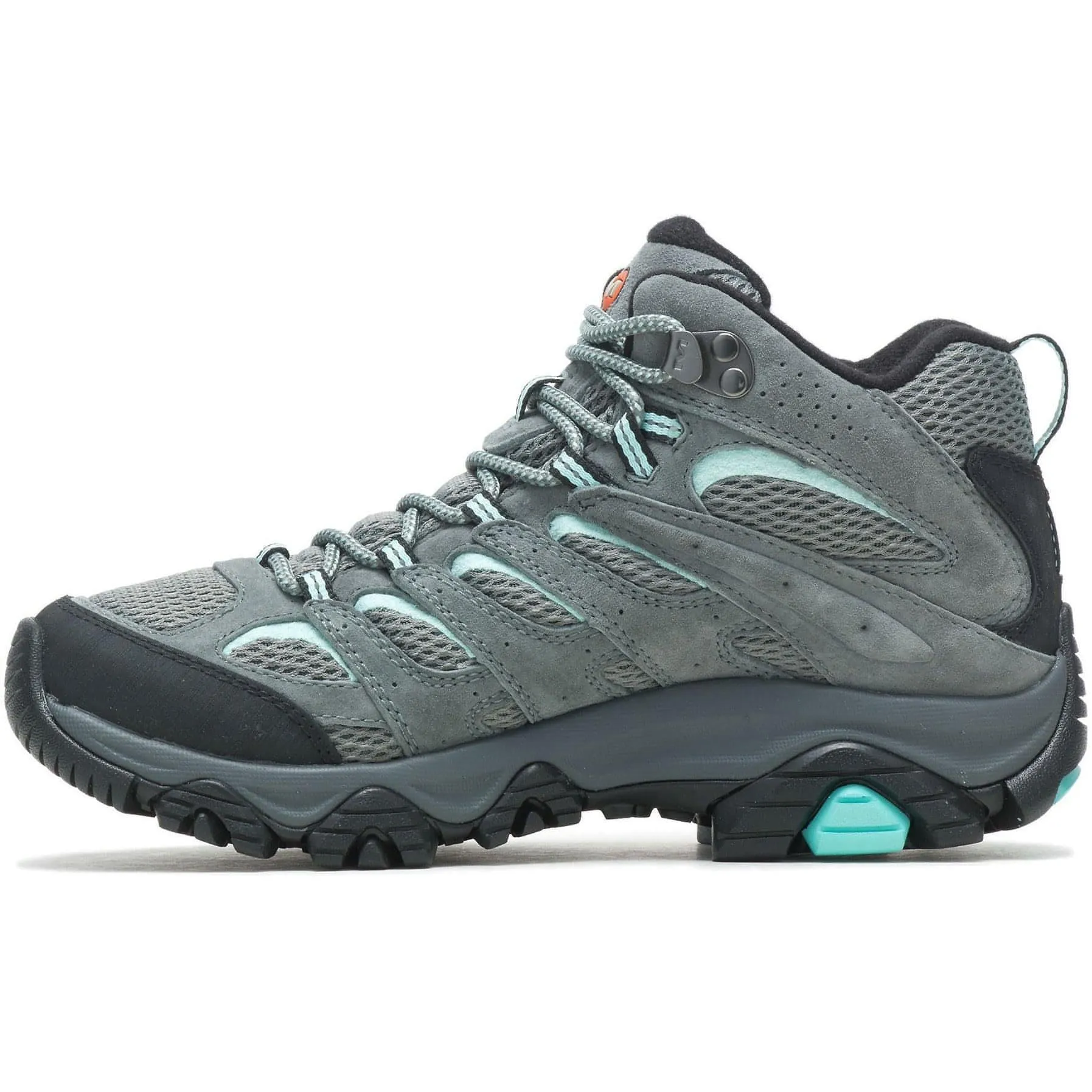 Merrell Moab 3 Mid GORE-TEX Womens Walking Boots - Grey Wide fit Elastic