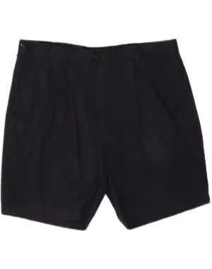 DOCKERS Mens Pegged Chino Shorts W40 XL Navy Blue Cotton Chill Vibes Comfortable Motion